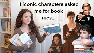 recommending books to *iconic* fictional characters