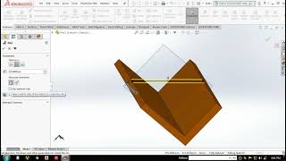 Rib  command in SOLIDWORKS |TUTORIALS |  COMMAND I |SOLIDWORKS|Contact for project