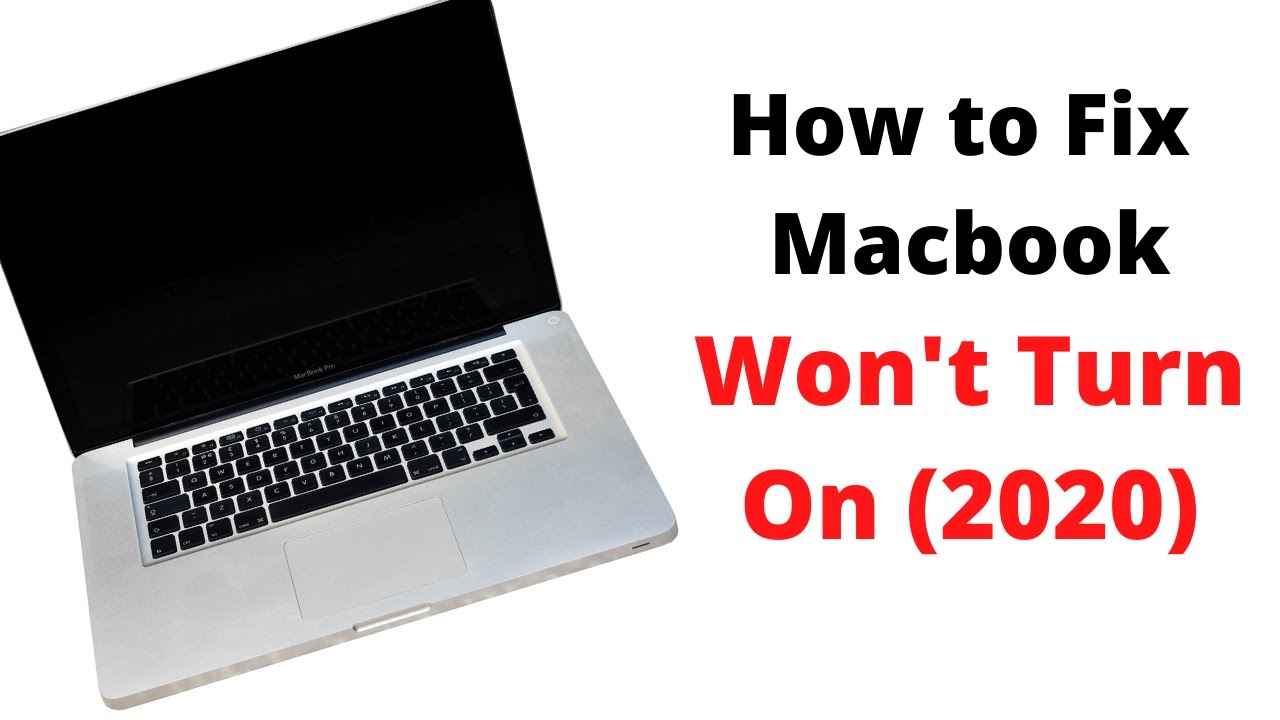 how to turn on macbook air that wont turn on