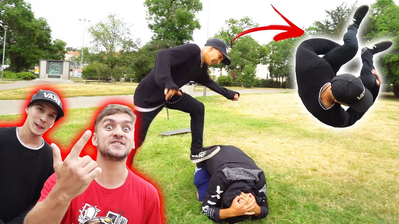 Side Flip Challenge o 50 000 Kč | Tary vs. Jay Fox