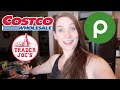 Mega Grocery Haul!  Costco + Trader Joes + Publix!  Freezer Meal Prep! With Prices!