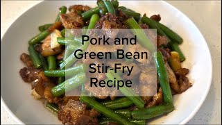 Pork and Green Bean Stir-Fry