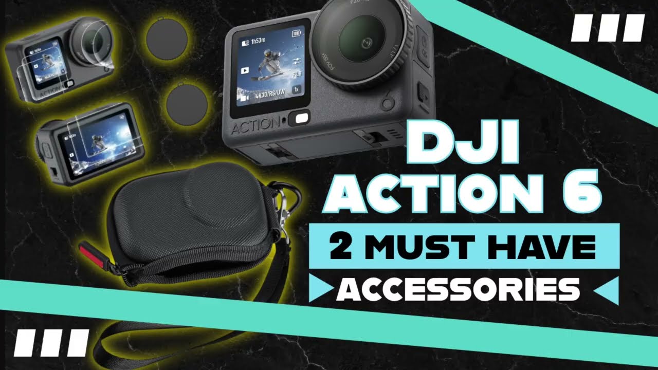 DJI Osmo Action 6 - 2 необходимых аксессуара