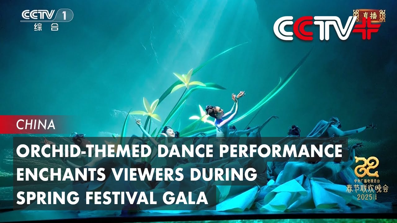 Orchid-Themed Dance Performance Enchants Viewers During Spring Festival Gala