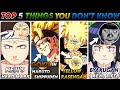 5 SHOCKING Things You Don't Know About Naruto Shippuden 🤯 #naruto #anime 