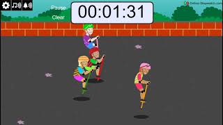4 Minute Pogo Stick Race Timer