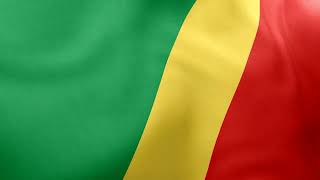 CONGO - Waving Flag Loop 4K