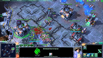 TvZ on Scrap - 1 Rax reactor into FE (HD)