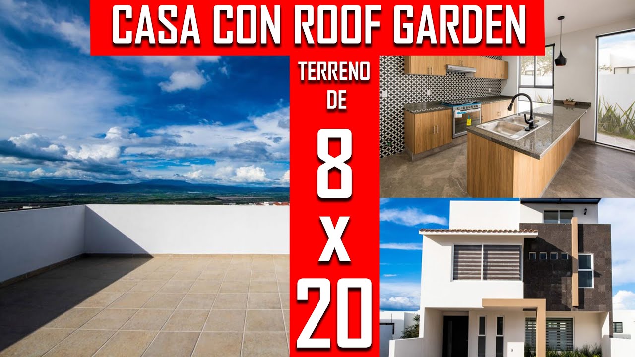 🔥 Casa con IMPRESIONANTE vista 😱 ¡Increíble ROOF GARDEN! 😎