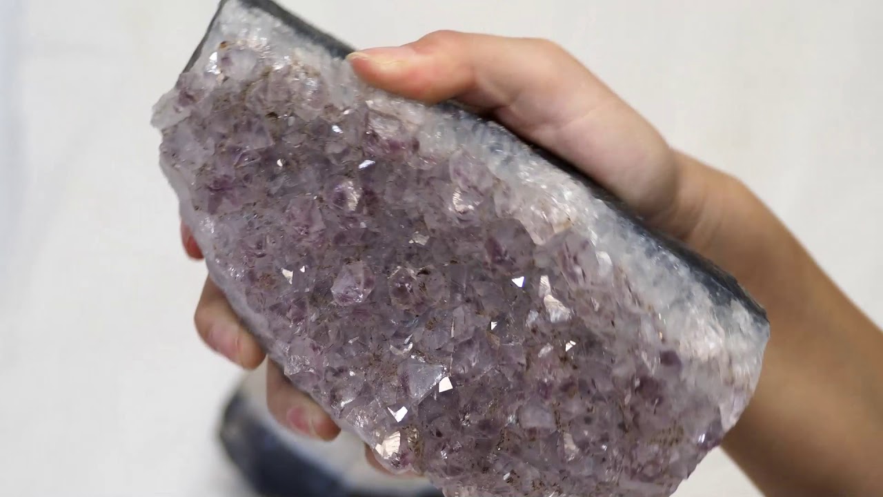 2.95Kg Natural Amethyst Loving Set J915 6 YouTube player