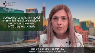 Updated risk stratification model for smoldering multiple myeloma