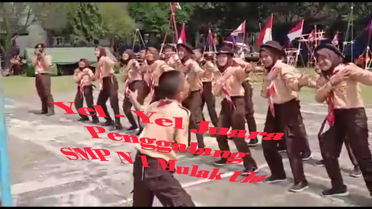 YEL YEL STEP DANCE SMP N 1 MULAK ULU   LAHAT   SUMSEL