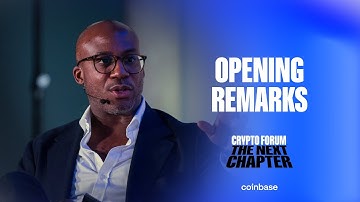 Coinbase Crypto Forum | Opening Remarks