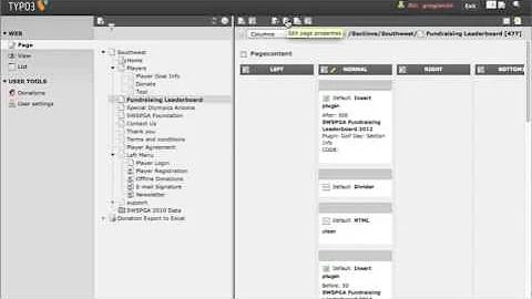 Typo3 - Editing Page Properties