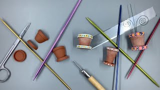 A Polymer Clay Miniatures Tutorial: Painting the Terra Cotta Pots (Part 2)