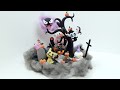 Pokemon clay art  halloween diorama 