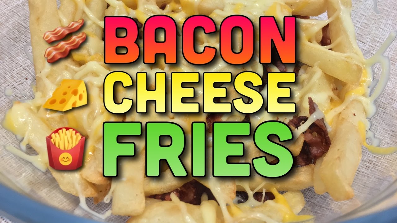 Bacon Cheese Fries (estilo Foster's Hollywood) Horno YouTube