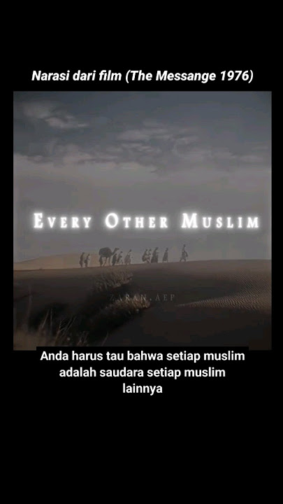 Anda harus tahu setiap muslim adalah saudara Satu sama lainn #palestinamerdeka #uea #pemiludamai #as