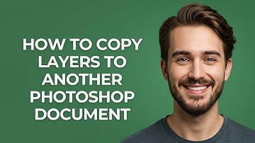 How To Copy Layers To Another Photoshop Document - GUIDE!