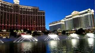 Bellagio Hotel Las Vegas  Fountain show - My heart will go on - Celine Dion Full HD