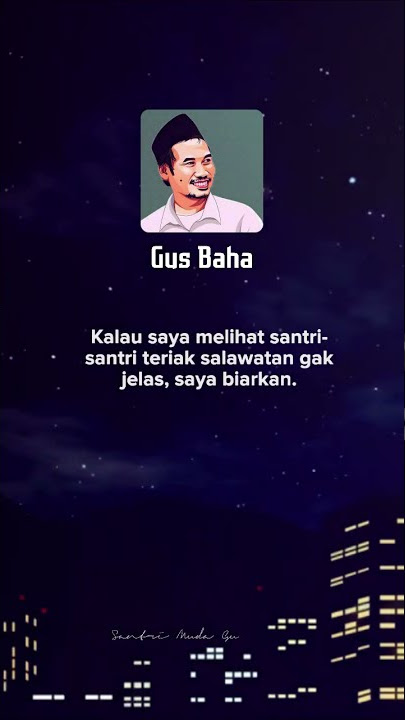 Kita Harus Selalu Bahagia - Story WA Gus Baha | Gus Baha 1 Menit #shorts