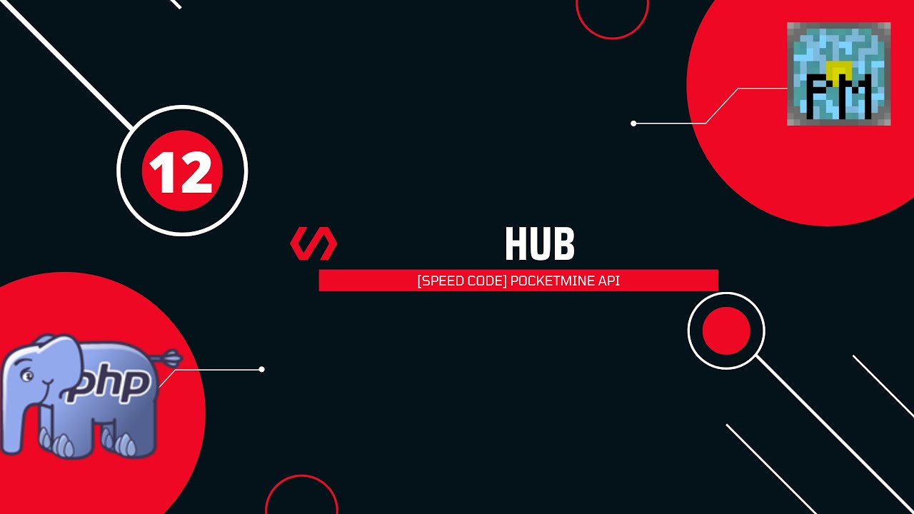 [Speed Code Pocketmine] Hub Épisode 12 YouTube