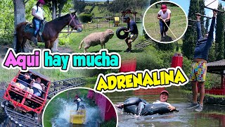 Adrenalina, Acción 🤩 Diversión en este Parque ✨ Karito La Tóxica ft. Ni Q' Fuera TV