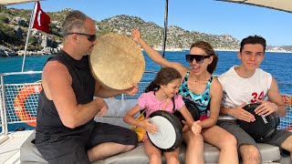 Teknede Bi̇r Gün Tekne Turu Vlog
