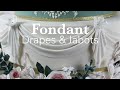 How to make Fondant Drapes and Jabots for Cakes | Global Sugar Art