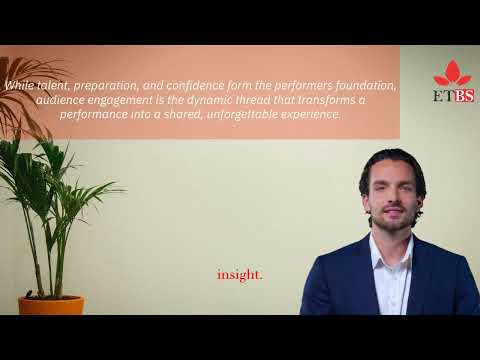 Stage Performance and Confidence Building   MODULE 9