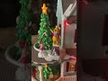 Animated Disney Christmas House  Lighted Holiday Village with Music Volume Control