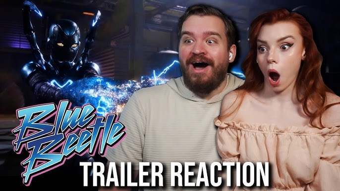 DC Blue Beetle Trailer Reaction #bluebeetle #bluebeetlemovie #dc #dcmo