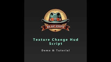 bhS Texture Change Hud Script Demo & Tutorial