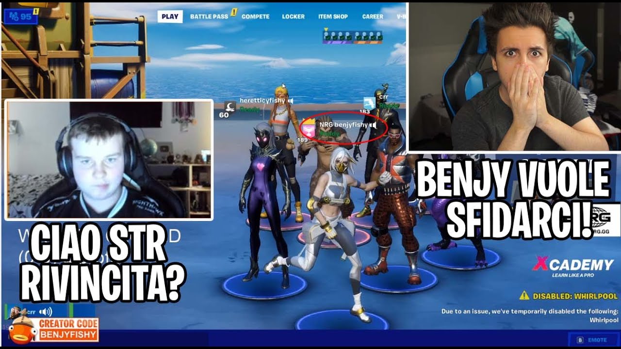 BENJYFISHY, MITRO e CRR SFIDANO di NUOVO il MIO TEAM in 4vs4!