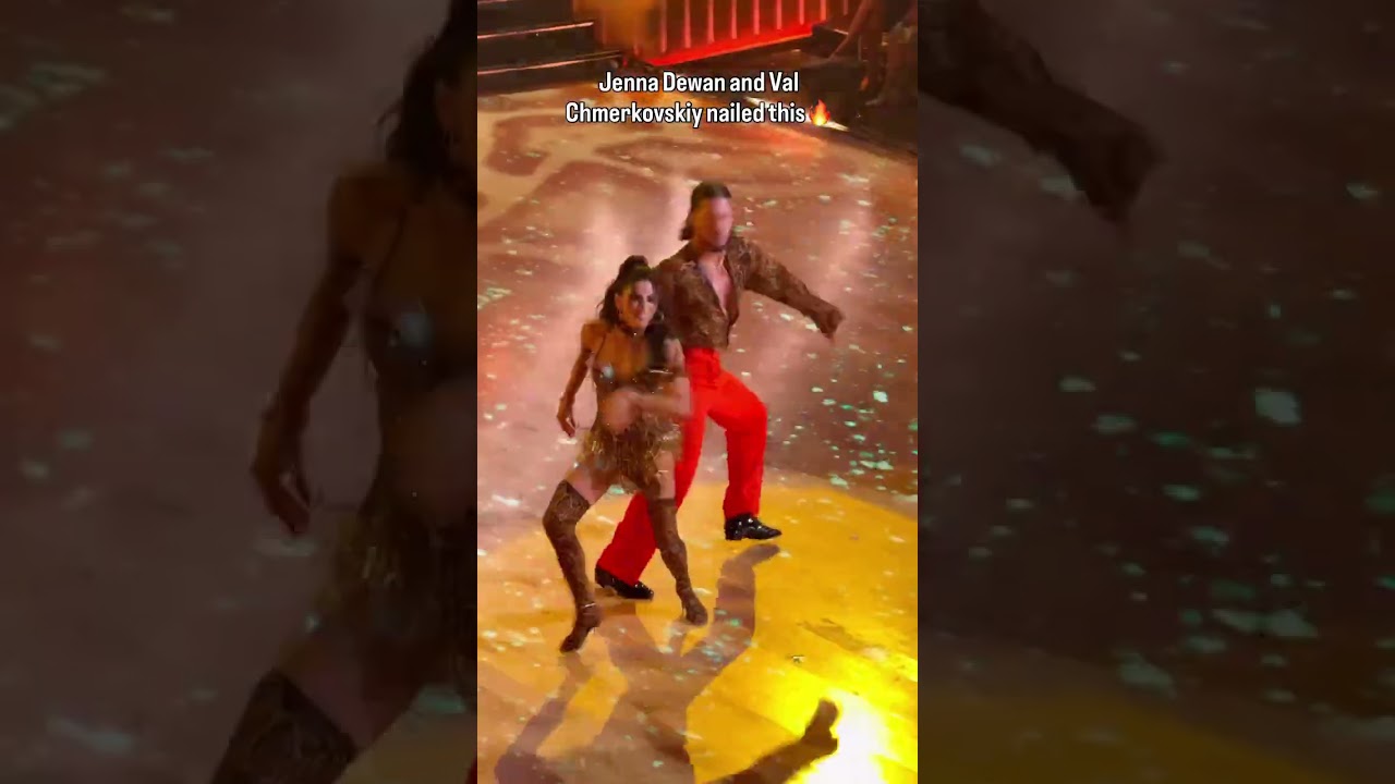 Katseye would be proud #dwts #dancingwiththestars #jennadewan #valchmerkovskiy #disneyplus