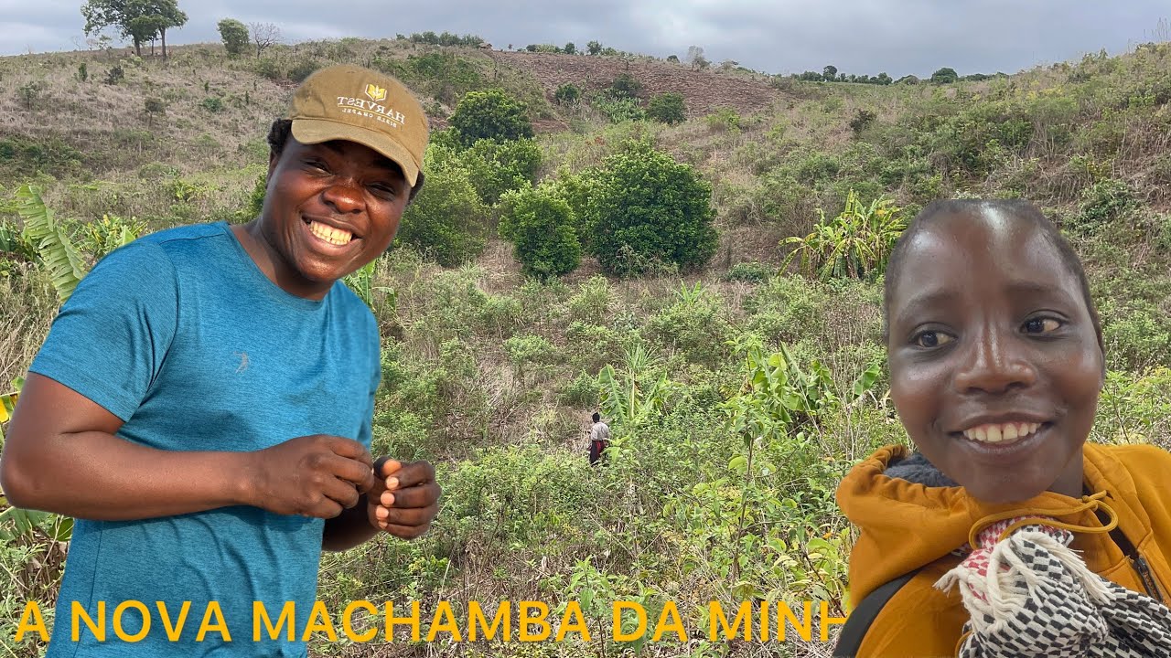 Onde eu e a minha esposa vamos trabalhar nova machamba 