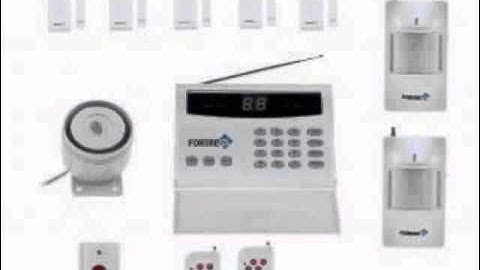 Fortress Security Store (TM) S02-A Wireless Home Security Alarm System DIY Kit Auto Dial.avi