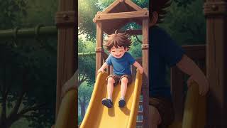 #slide #kids #playing #ramp #ytshorts #stem #science #scienceexplained #facts #physics