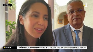 Bilan De La Première Journée De La Visite De Naïma Moutchou, Ministre Des Outre-Mer