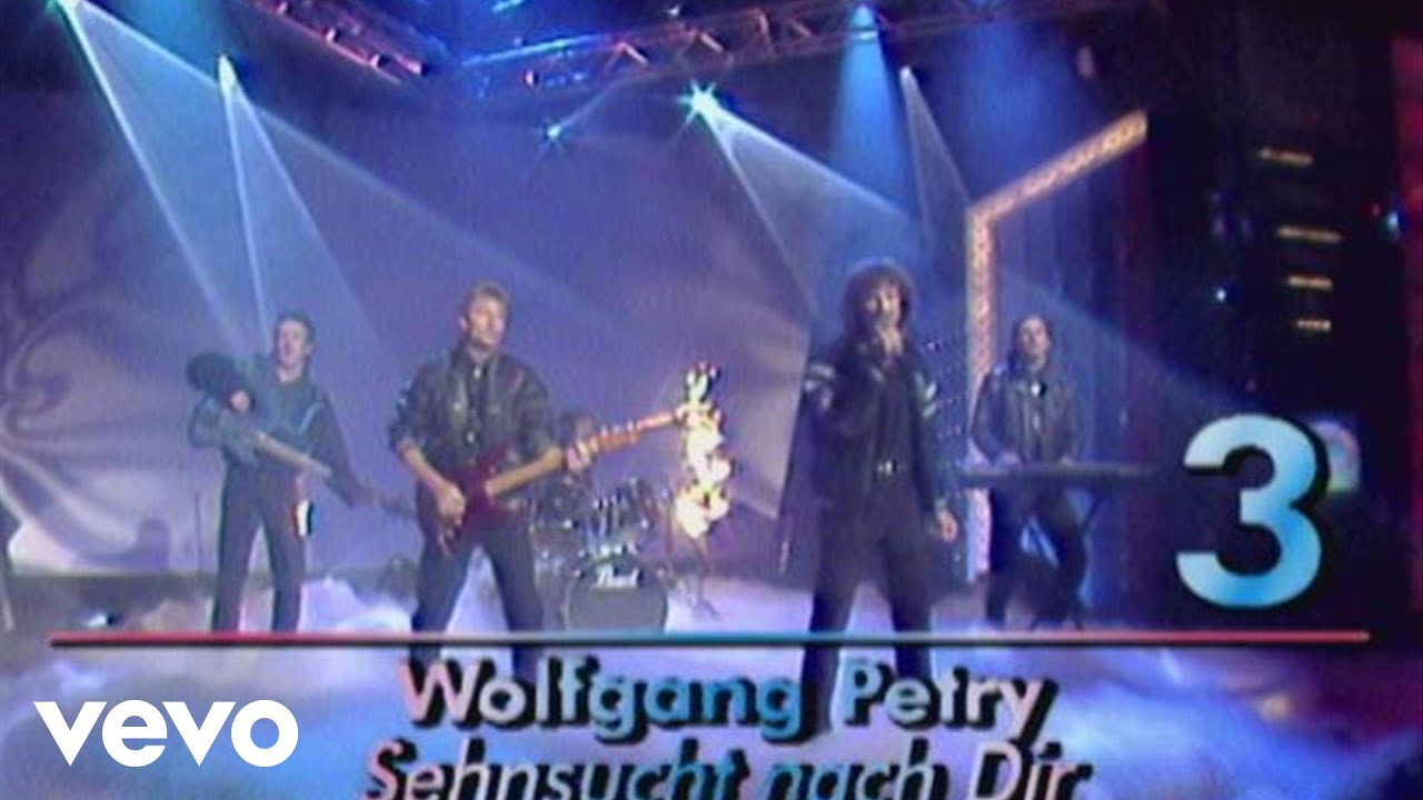 Wolfgang Petry Sehnsucht nach dir (ZDF Hitparade 16.09.1993) YouTube Wolfgang Petry Sehnsucht nach dir (ZDF Hitparade 16.09.1993) YouTube