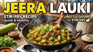 How To Make Jeera Lauki 10-Minute Bottle Gourd Recipe