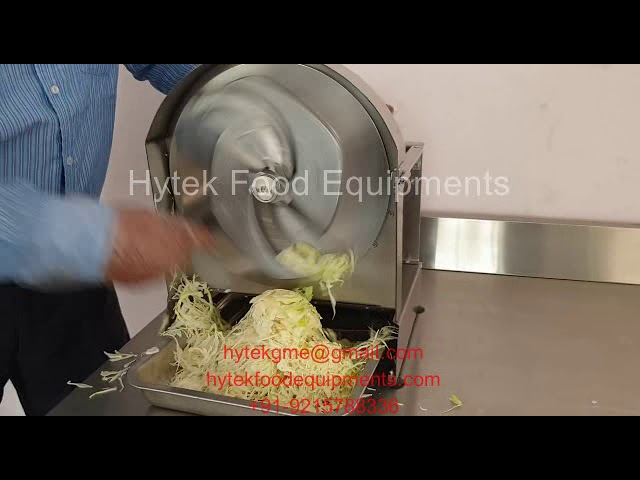 Cabbage Shredder Product Demonstration 
