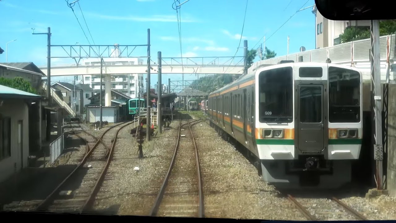 【4K前面展望】211系がたくさん！流鉄 馬橋→流山