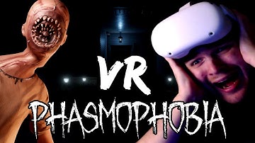 First Time Playing Phasmophobia VR!