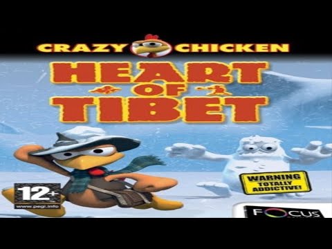 Crazy Chicken: Heart of Tibet - Walkthrough [FULL GAME] HD