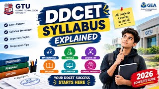 🚨 DDCET 2026 Syllabus Explained | Complete Syllabus + Exam Pattern | Imp Topics & Preparation Tips💯👍 screenshot 4