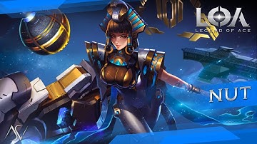 Legend of Ace (Android/iOS) - Nut Star Laser Card Build & Gameplay!