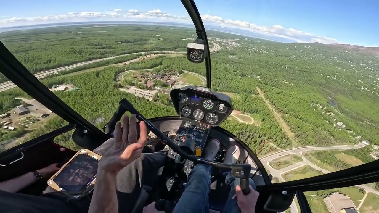 This is What Freedom Sounds Like – Helicopter POV in Alaska 