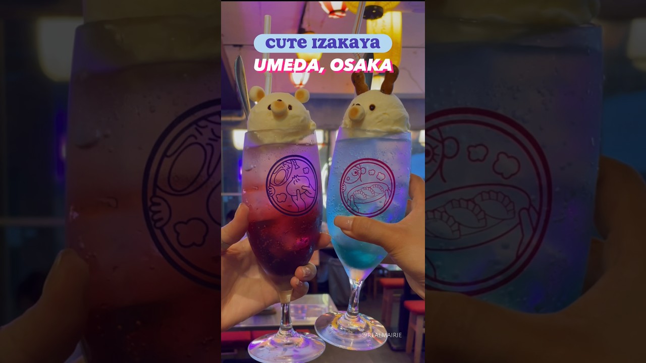 Cute Izakaya in Osaka 🍹 Taishu Sakaba Umeda 