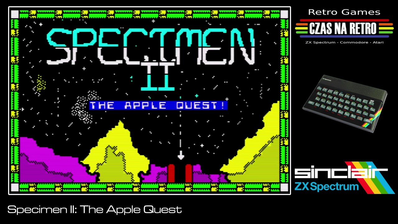 Specimen II: The Apple Quest (1991) - ZX Spectrum - YouTube